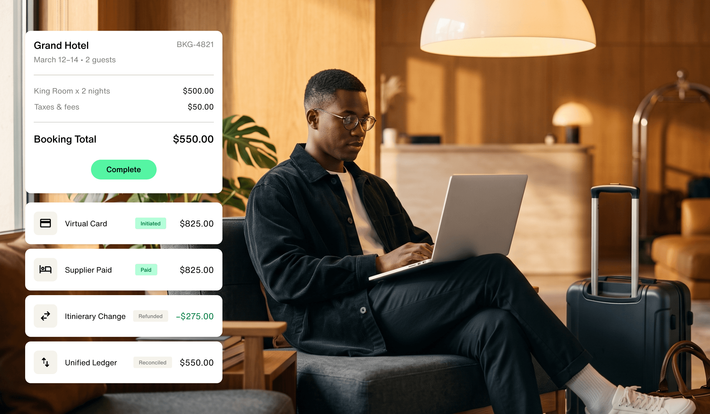 Consolidate Payment Vendors: Own the Booking