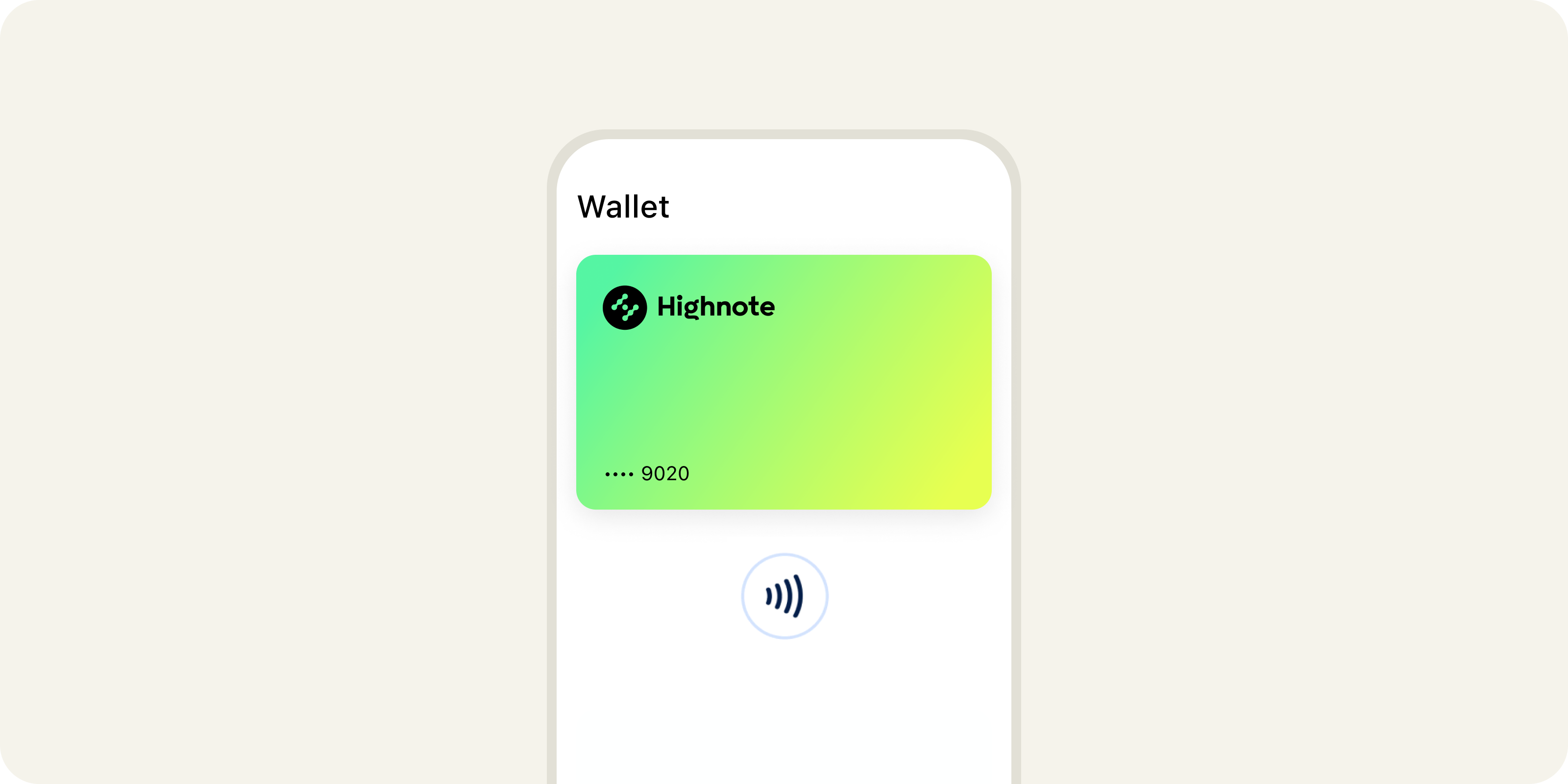 Tokenized payment card in mobile app